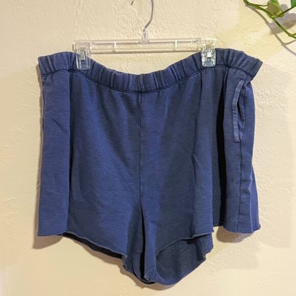 Aerie Lounge Shorts (XXL, Blue) - Picture 1 of 4